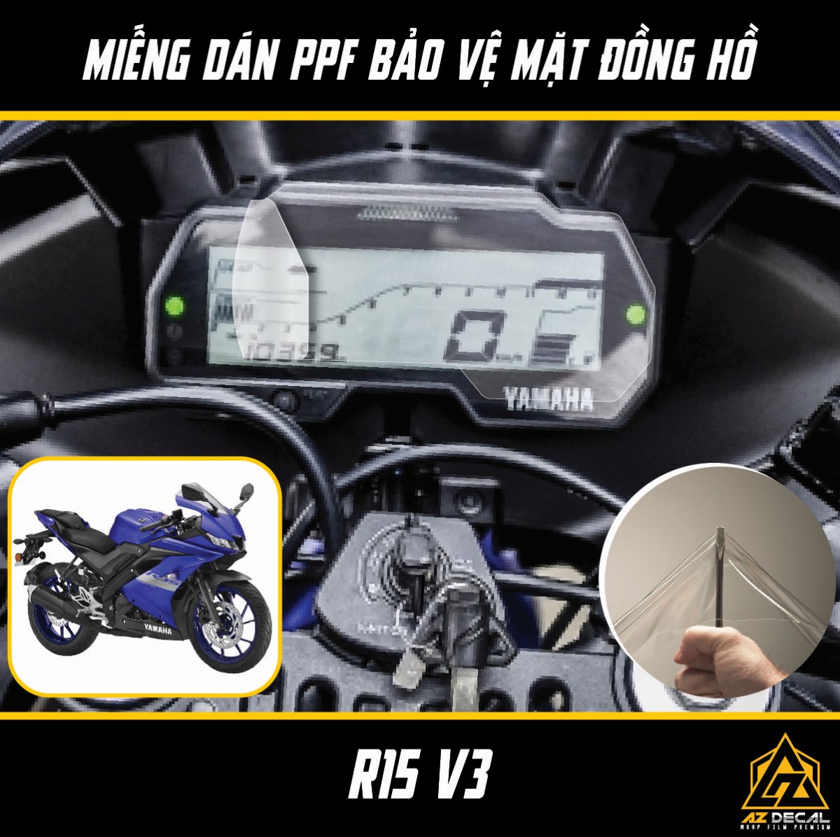 Yamaha r15 V3 chính chủ đk 2018 đi 175km biển 29 ở Hà Nội giá 76tr MSP  833372